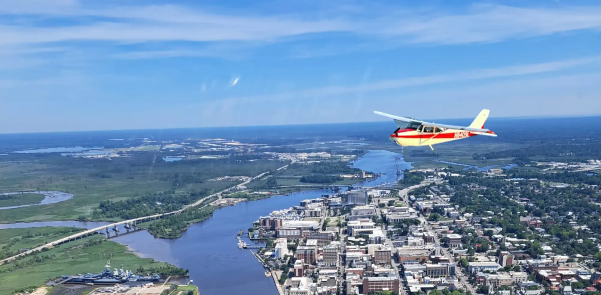 High Tide Aviation tour St Simons Island.